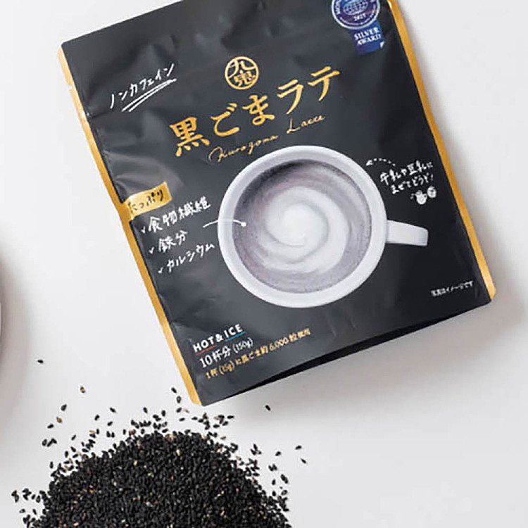 japan-imported-nine-ghosts-brewed-black-sesame-latte-150g-3