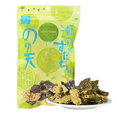 Maruka 香脆海苔天妇罗薄片 青柠味 65g