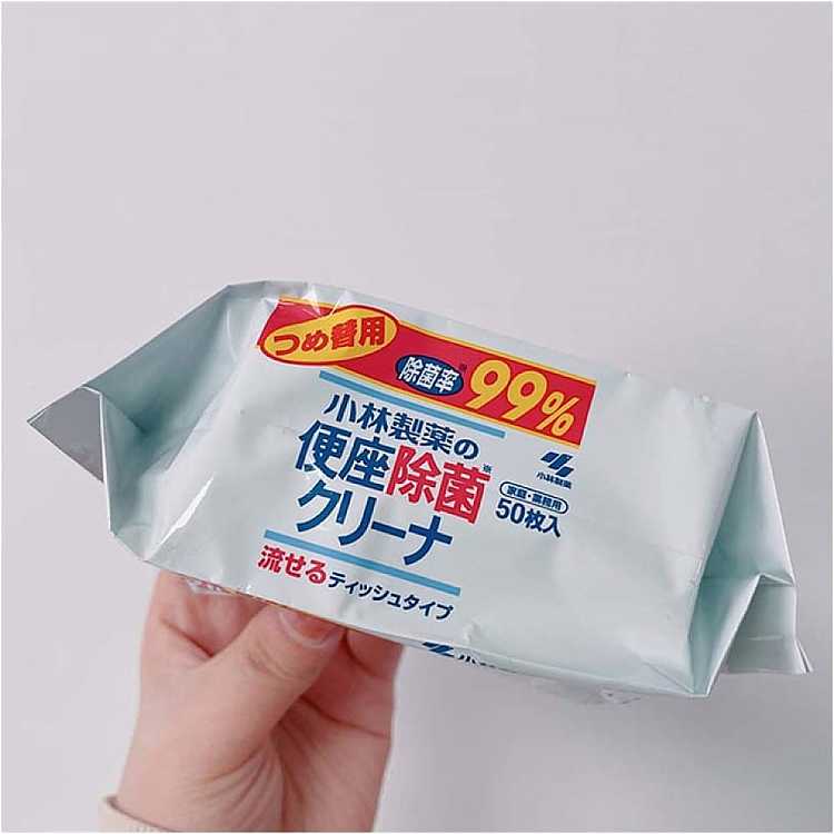 kobayashi-pharmaceutical-toilet-seat-disinfecting-wet-wipes-refill-pack-50-sheets-2