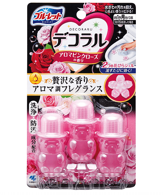 kobayashi-pharmaceutical-toilet-bowl-cleaner-toilet-flower-air-freshener-rose-scent-75g-x-3-pieces-1