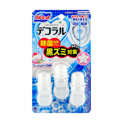 小林制药 马桶香氛凝胶 皂香浅蓝色 7.5g*3个