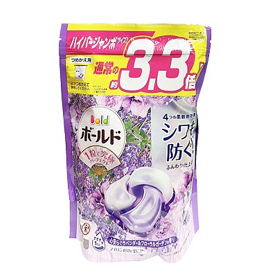 宝洁 4D凝珠洁净洗衣球补充装 薰衣草香 36枚入