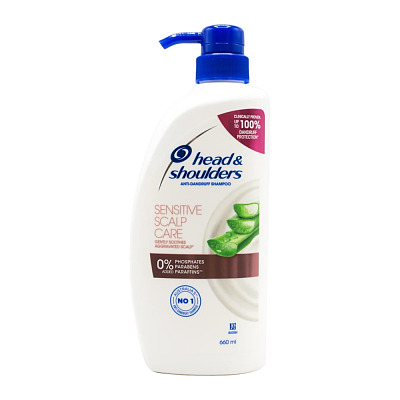 HEAD AND SHOULDERS海飞丝 敏感头皮护理去屑洗发露 660ml