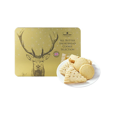 【全澳独家】山姆自营品牌 MM 进口英式黄油饼干 500g*2袋入