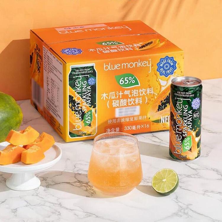 australia-wide-exclusive-bluemonkey-imported-papaya-juice-sparkling-drink-330-ml-x-16-bottles-exclusively-available-at-sams-club-2