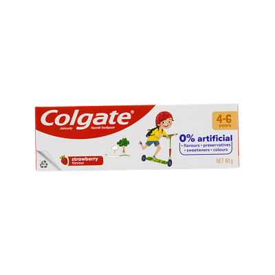 COLGATE 高露洁 4-6 岁儿童草莓牙膏 80g