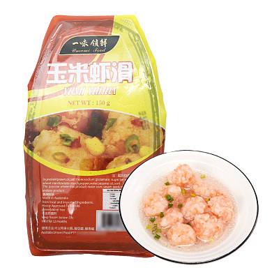 【冻】一味领鲜 玉米虾滑 150g