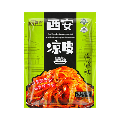 山谷贡粮 西安凉皮 麻酱味 160g