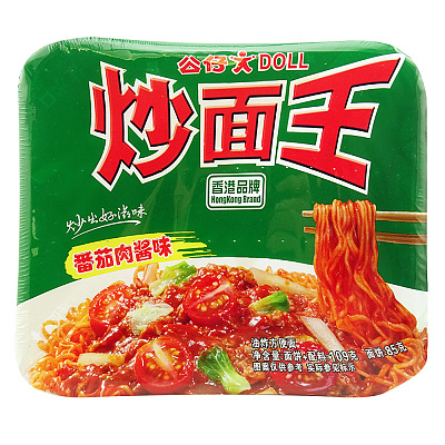 公仔 炒面王 番茄肉酱味 109g