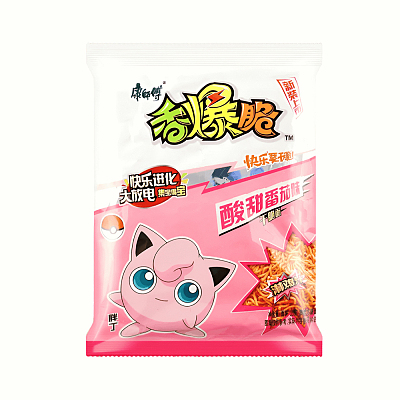 康师傅 香爆脆干脆面 酸甜番茄味33g