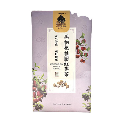金帆牌 黑枸杞桂圆红枣茶 8袋入 120g