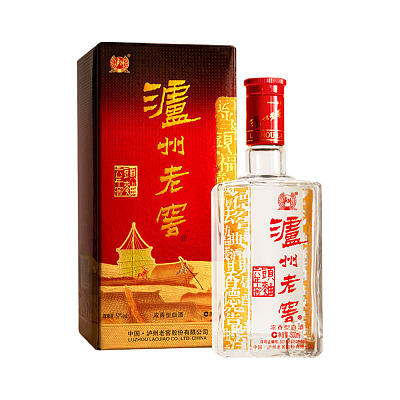 泸州老窖 六年窖头曲 浓香型白酒 52% 500ml