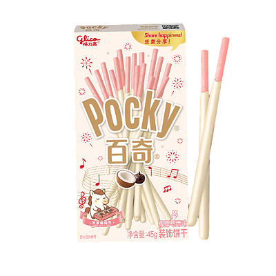格力高 百奇 椰椰马蹄味 45g