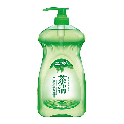蓝月亮 茶清 天然绿茶洗洁精 1kg
