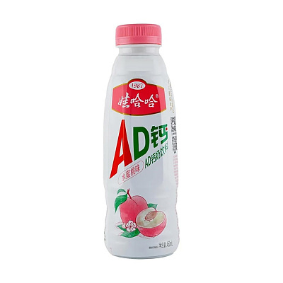 娃哈哈 AD钙奶 水蜜桃味 450ml