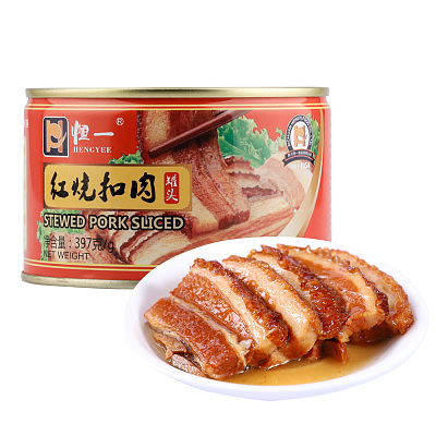 B2 红烧扣肉罐头 397克
