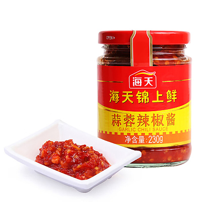 海天 锦上鲜蒜蓉辣椒酱 230g