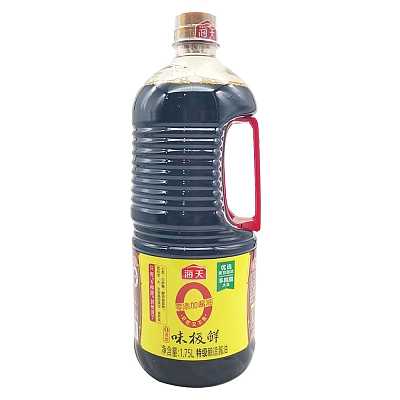 海天 0添加味极鲜酱油 1.75L