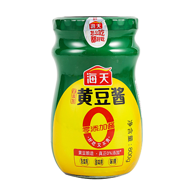 海天 零添加 黄豆酱 800g