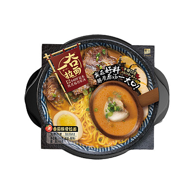 紫山 一夻拉面 番茄豚骨味 520g