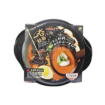紫山 一夻拉面 香辣豚骨味 520g