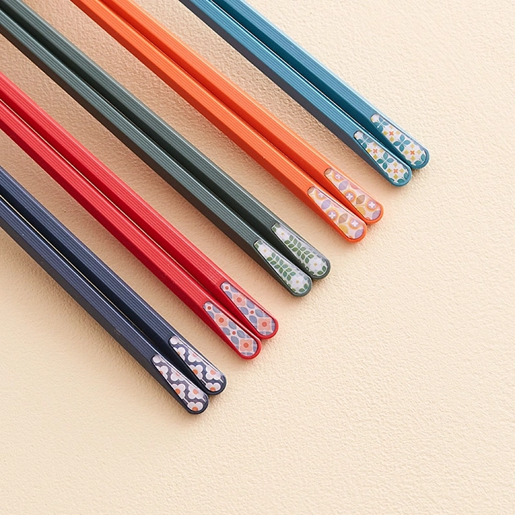 netflix-small-garden-alloy-chopsticks-japanese-style-chopsticks-5-pairs-set-1