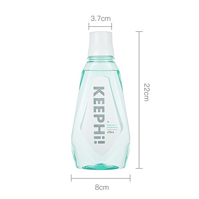 网易严选 清新口气漱口水 薄荷味 470ml