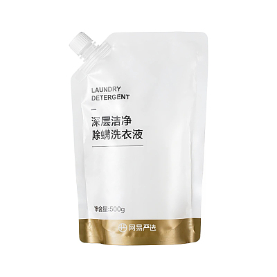 网易严选 深层洁净除螨洗衣液 蓝风铃香 500g