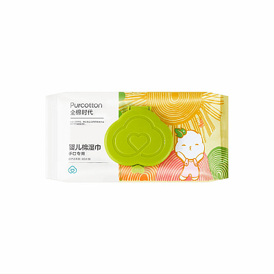 全棉时代 婴儿手口专用棉湿巾 80片入
