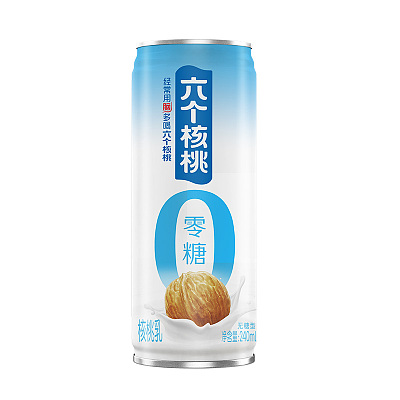 六个核桃 无糖核桃乳 240ml