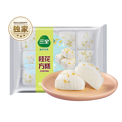【冻】三全 桂花方糕 360g