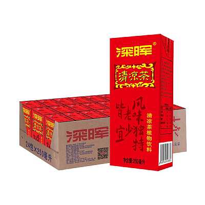 【整箱】深晖 清凉茶 250ml*24盒/箱