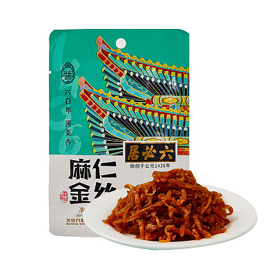 六必居 麻仁金丝 70g
