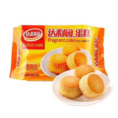 达利园 蛋糕 蛋香味 200g