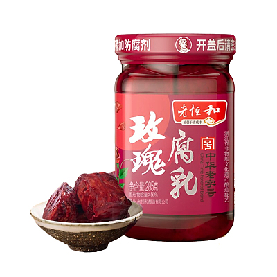 老恒和 玫瑰腐乳 285g