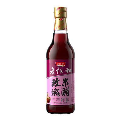 老恒和 玫瑰米醋 三年陈酿 500ml
