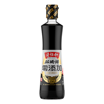 老恒和 特级双晒鲜酱油 500ml