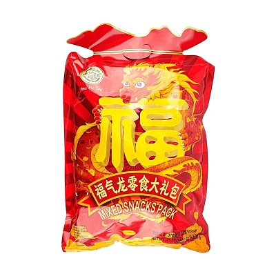 徐福记 福气龙零食大礼包 606g