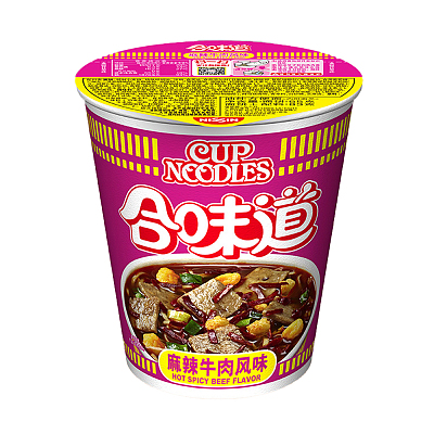 日清 合味道 麻辣牛肉味 75g