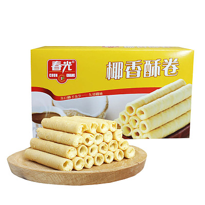 春光 椰香酥卷 105g
