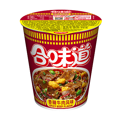 日清 合味道 香辣牛肉味 76g