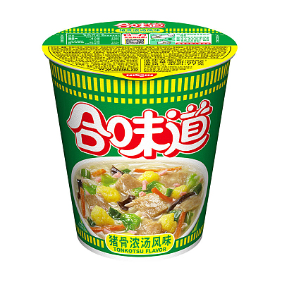 日清 合味道 猪骨浓汤味 77g