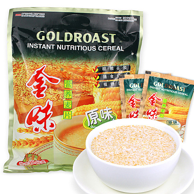 金味 营养麦片 原味 600g