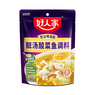 好人家 金汤酸菜鱼调料 300g