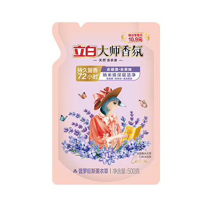 立白 大师香氛天然洗衣液 普罗旺斯薰衣草味 500g