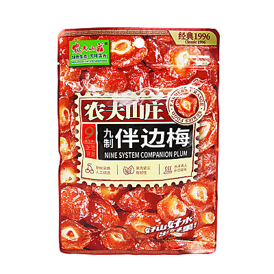 农夫山庄 九制伴边梅 108g
