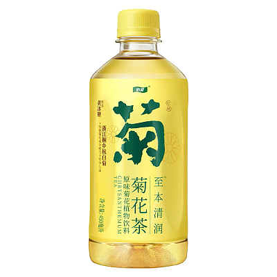 怡宝 至本清润 菊花茶 低糖植物饮料 450ml