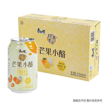 【整箱】康师傅 芒果小酪 310ml*24罐/箱