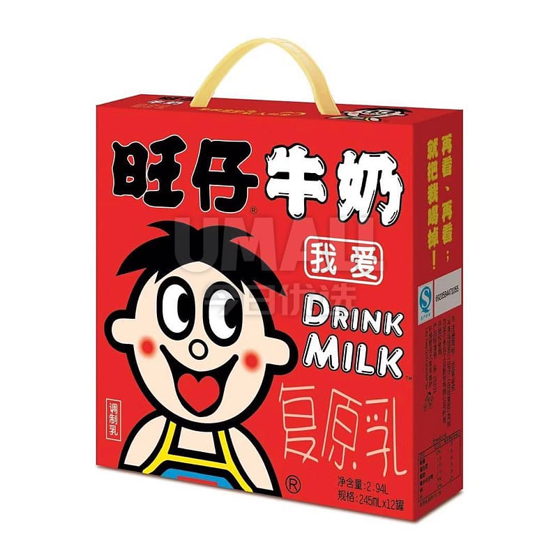 旺仔牛乳245ml【1点】旺仔ミルク 旺仔 歩む milk ミルク 245mlx1点
