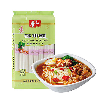 春丝 葛根风味挂面 800g